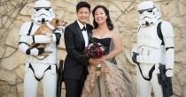wedding photo - You'll Wish You Scored An Invite To This 'Star Wars'-Themed Wedding