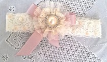 wedding photo -  Bridal Accessory,Wedding Accessory,Lace Garter set, For Women set, Lace and pearl