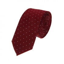 wedding photo - Red Dots Ties. Neckties.Red Wedding Ties.Ties for Men.Wedding Ties.Gift for Him.Formal Necktie