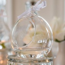 wedding photo - Blown Glass Globes