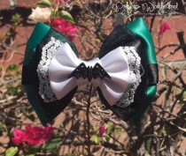 wedding photo - Haunted Mansion Inspired Hair Bow