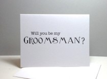 wedding photo - Will You Be My Groomsman, Groomsman Card, Wedding Groomsmens Cards, Wedding Card, Groomsmen, Best Man Card