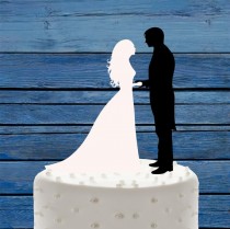 wedding photo -  Wedding cake topper Black and White, Mr&Mrs Wedding Cake Topper, Bride and Groom Cake Decor, Custom Wedding Cake, Acrylic cake Topper