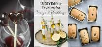 wedding photo - DIY Edible Vineyard Wedding Favours