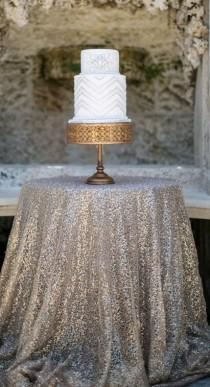 wedding photo - Fabric Swatch Champagne Sequin Cloth  Sample TableCloth Wholesale Sequin Table Cloths Sparkly Champagne Table Sequin Linens