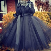 wedding photo - My little black tutu dress/ Pageant Attire/Tutu Dress/special event attire/