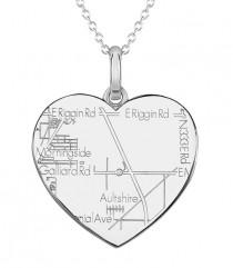 wedding photo - Maps By A.Jaffe Necklace Giveaway!