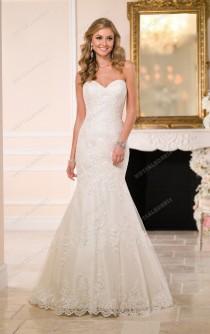 wedding photo -  Stella York Fitted Lace Wedding Dress Style 6034