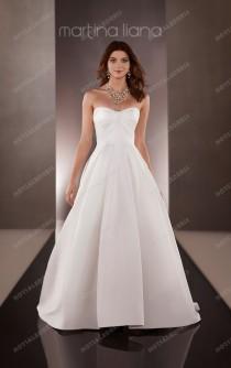 wedding photo -  Martina Liana Natural Waist Wedding Dress Style 636