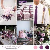 wedding photo - Inspiration board: Viola e rosa cipria 