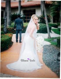 wedding photo - Delicate Lace Wedding Veil