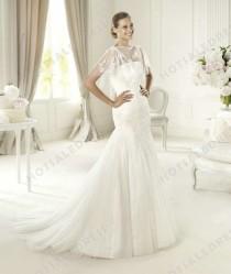 wedding photo -  Bridal Gown - Style Pronovias Urturi Lace And Tulle