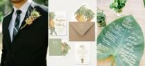 wedding photo - Inspiration Board: Tropical Elegance