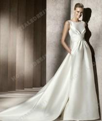 wedding photo - Wedding Dress - Style Pronovias Eros Embroidery Bateau