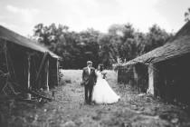 wedding photo - Rustic Meets Modern Yellow & Green Barn Wedding - Whimsical...