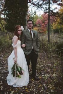 wedding photo - Peach And Pine Styled Shoot