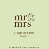 wedding photo - Wedding Stamp   Custom Wedding Stamp   Custom Rubber Stamp   Custom Stamp   Personalized Stamp   Mr and Mrs Stamp   Napkins   C400 LARGE