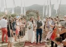 wedding photo -  Organic Wedding in the French Pyrenees: Elise   Simon