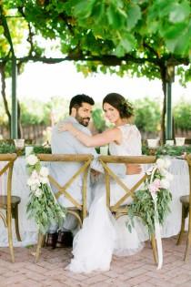 wedding photo - Romantic Blush Winery Wedding 