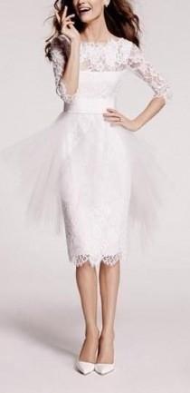 wedding photo - Women's Marchesa Tulle Overskirt Embroidered Lace Dress