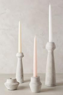 wedding photo - Handpoured Cement Candle Holder