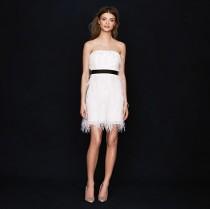 wedding photo - Collection feather flutter dress