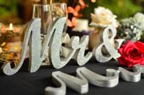 wedding photo - Mr. and. Mrs.. sign set. Wedding sign set. Sweetheart table decor wooden signs.