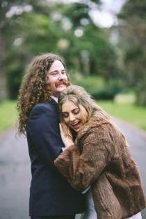 wedding photo - Dark Floral's with a Touch of Skulls: Winter Glam Wedding in Melbourne