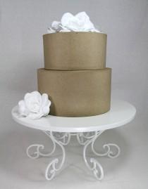 wedding photo - Cake Stand White Swirl Pedestal. Party or Wedding Platter. Cupcake Display. Cake Plate. Cake Table Decor. White Cake Stand. Wedding Cake