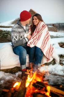 wedding photo - Winter Engagements To "Accidentally" Share With Your Man