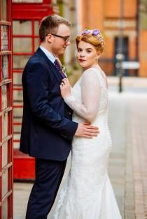 wedding photo - A Colourful And Quirky City Wedding