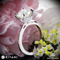 wedding photo - Platinum Ritani 1RZ3279 Solitaire Engagement Ring