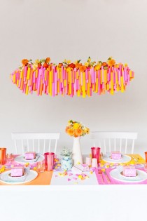 wedding photo - 5 (Budget-Friendly) DIY Ways To Colorize Your Thanksgiving Dinner Table - Paper And Stitch