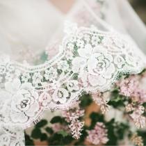 wedding photo - Lace Cathedral Veil- Gabriella-Spanish Mantilla Style Veil- Cathedral Length- Made to Order