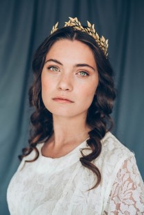 wedding photo - Handmade Crowns From Naturae Design - Polka Dot Bride