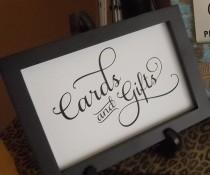 wedding photo - Cards and Gifts Signs, 8x10 Signs Cards, Cards, Gifts, Signs, Wedding Sign