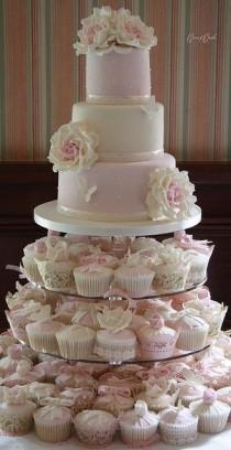 wedding photo - Wedding Cupcakes By Cotton & Crumbs