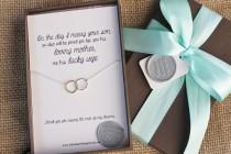 wedding photo - Future Mother-in-Law, Gift Boxed Pendant, Mother of the groom, Mother in law, wedding, gift,