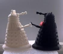 wedding photo - Dr Who Inspired 3D Dalek Wedding Cake Topper