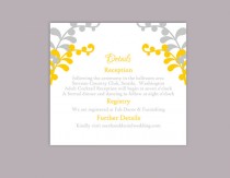 wedding photo -  DIY Wedding Details Card Template Editable Text Word File Download Printable Details Card Gold Silver Details Card Information Cards