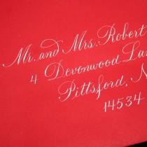 wedding photo - Calligraphy Envelope Addressing, Wedding Calligraphy by Hand, Engraver's Script