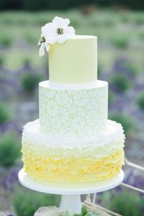 wedding photo - Lemon And Lavender Wedding