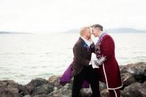 wedding photo - Swoon at these dapper dudes with a "Prince Charming marries Prince Charming" theme