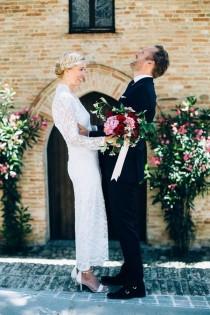 wedding photo - Secret Destination Vow Renewal In Baia Vallugola, Italy