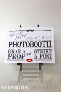 wedding photo - Wedding Photobooth Sign - Printable Photo booth Sign - Instant Download - PDF - DIY - AA1