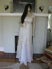 wedding photo - Hippie Wedding Dress Reserved For Mariya1205
