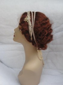 wedding photo - Vintage Lace Headpiece