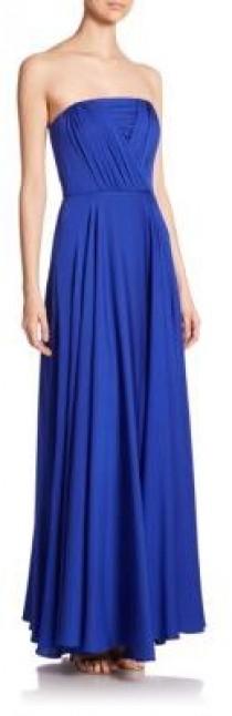 wedding photo - MILLY Monica Silk Crepe Gown