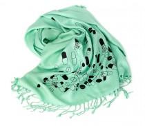 wedding photo - Hospital green Chill Pill scarf. Mint green Pill spill pashmina scarf. Perfect for doctors, nurses or pharmacists. More colors available!