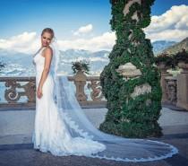 wedding photo - Mantilla Lace Veil